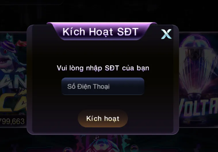 Kích hoạt bảo mật đa tầng - an toàn cho người chơi.