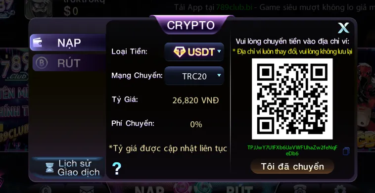 Nạp Tiền 789club Hướng Dẫn Giao Dịch Siêu Tốc Với Hệ Thống Thanh Toán Bảo Mật