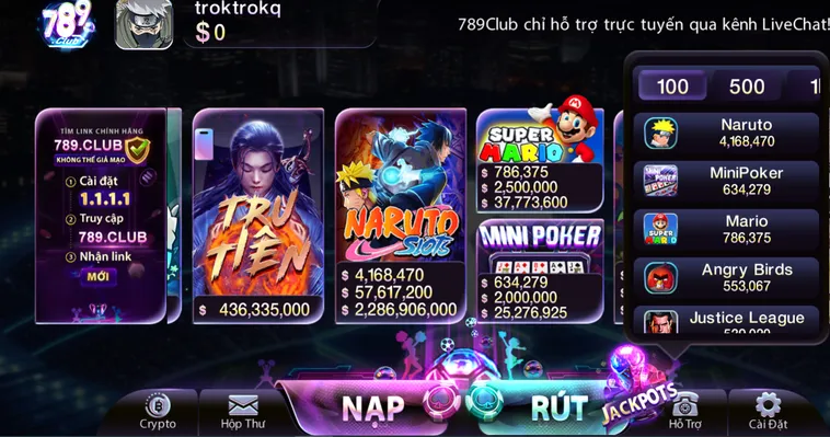 Top 5 Nhà Cái Slots Game Uy Tín Đỉnh Cao Nhất Năm 2026