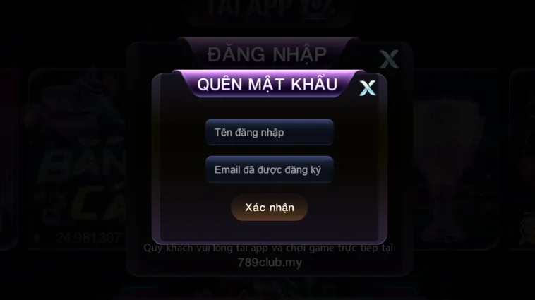 Cách Khôi Phục Tài Khoản Khi Quên Mật Khẩu 789club Thành Công Nhanh Nhất
