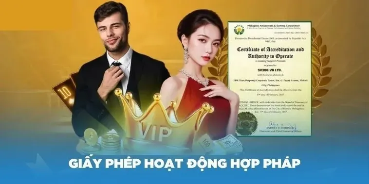 Giấy Phép Hoạt Động 789club Chứng Nhận Pháp Lý Uy Tín Đẳng Cấp Thế Giới